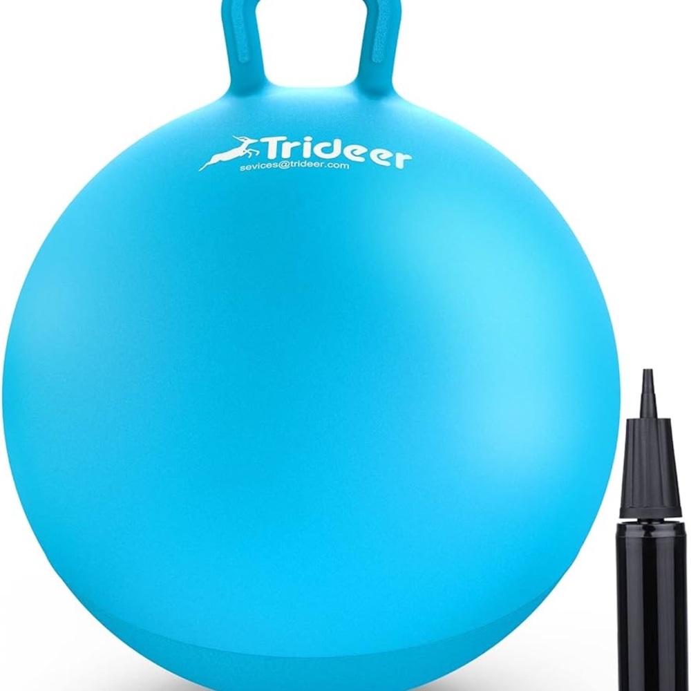 Trideer Blue Hopper Ball- Set of 2- Pump not included